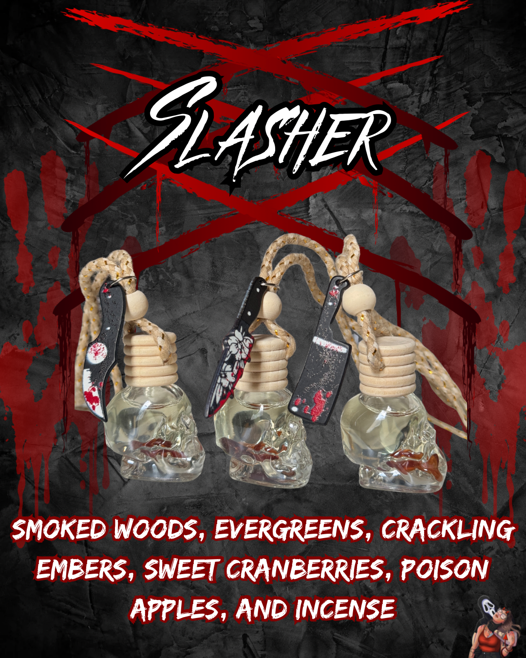 Slasher Car Diffuser // Bookish Collection