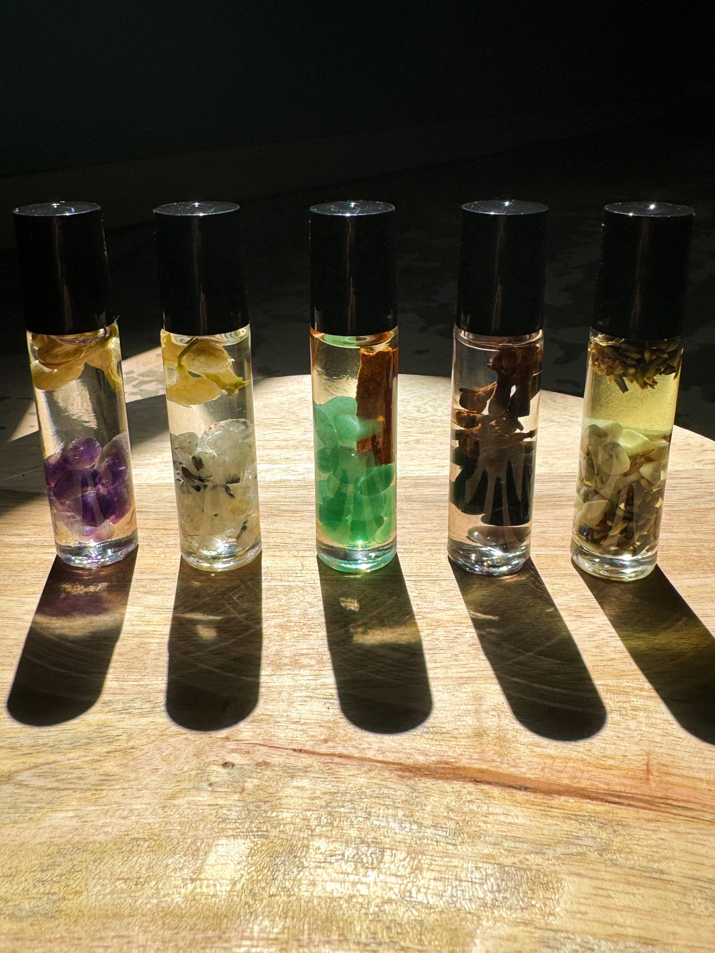 5 Pack of Intention Oils // 10ml Rollerballs