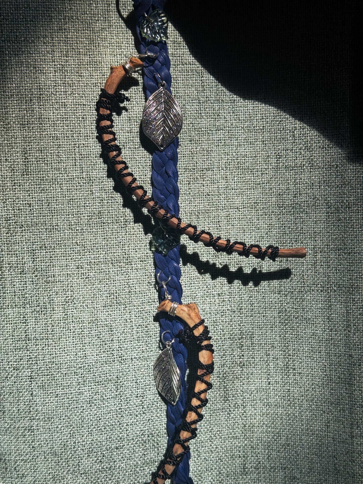 Coyote Protection Hanging // Hand Burned