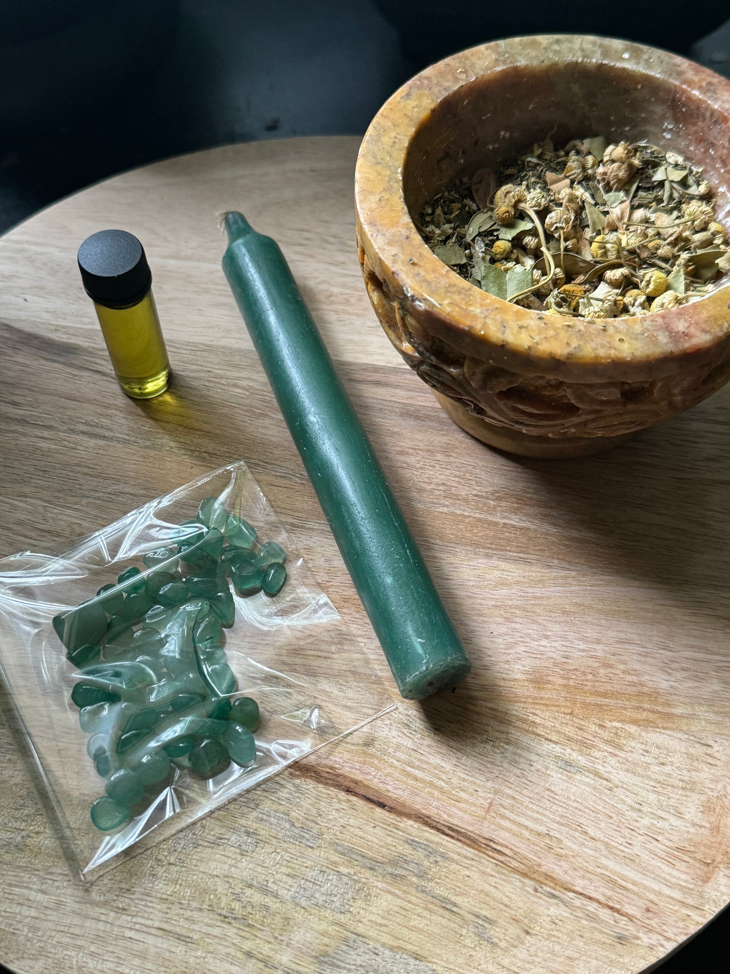 Prosperity Spell Candle Kit