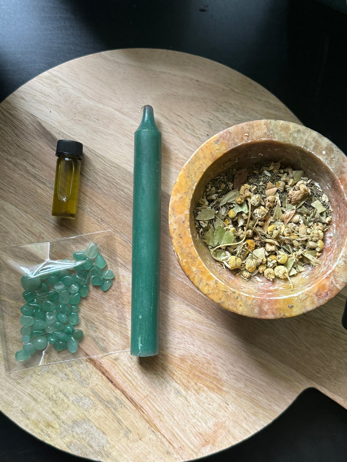 Prosperity Spell Candle Kit