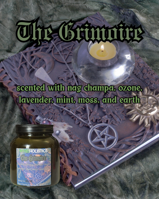 The Grimoire // Hand Poured Soy Wax Candle