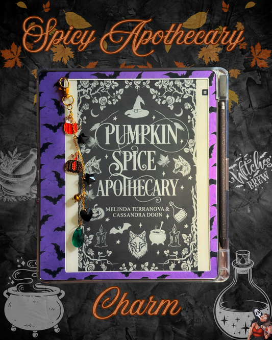 Spicy Apothecary Kindle Charm // Bookish