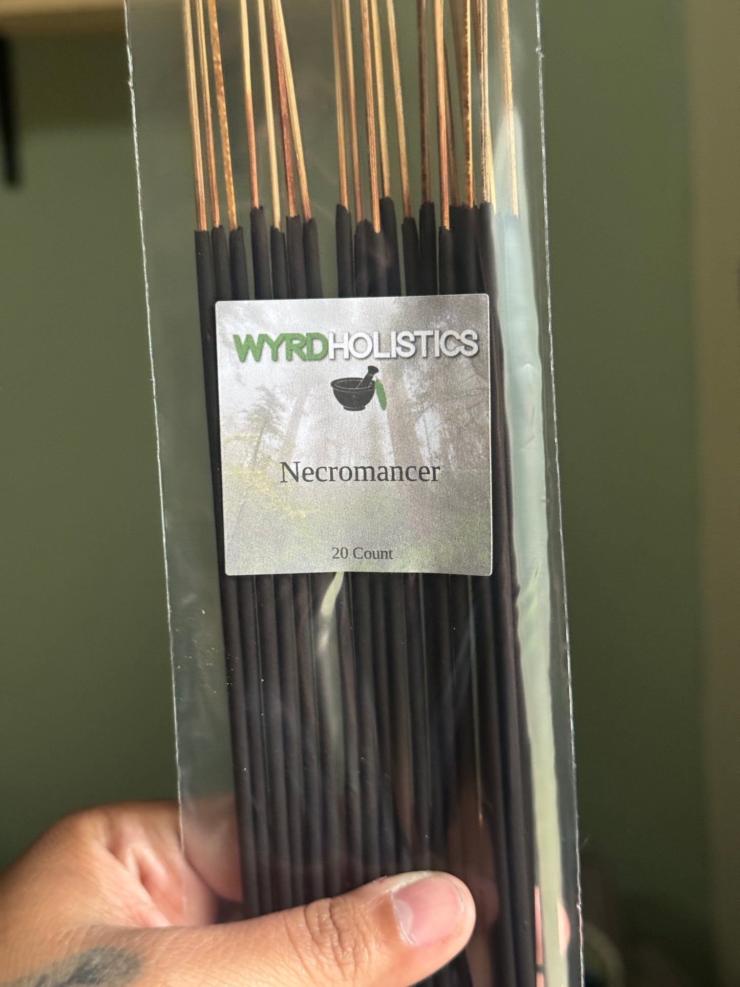 Necromancer Hand Dipped Incense Sticks
