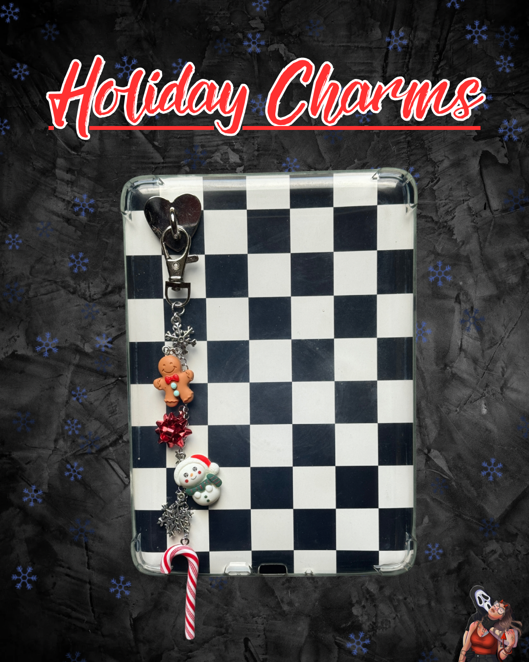 Holiday Charms Kindle Charm // Bookish