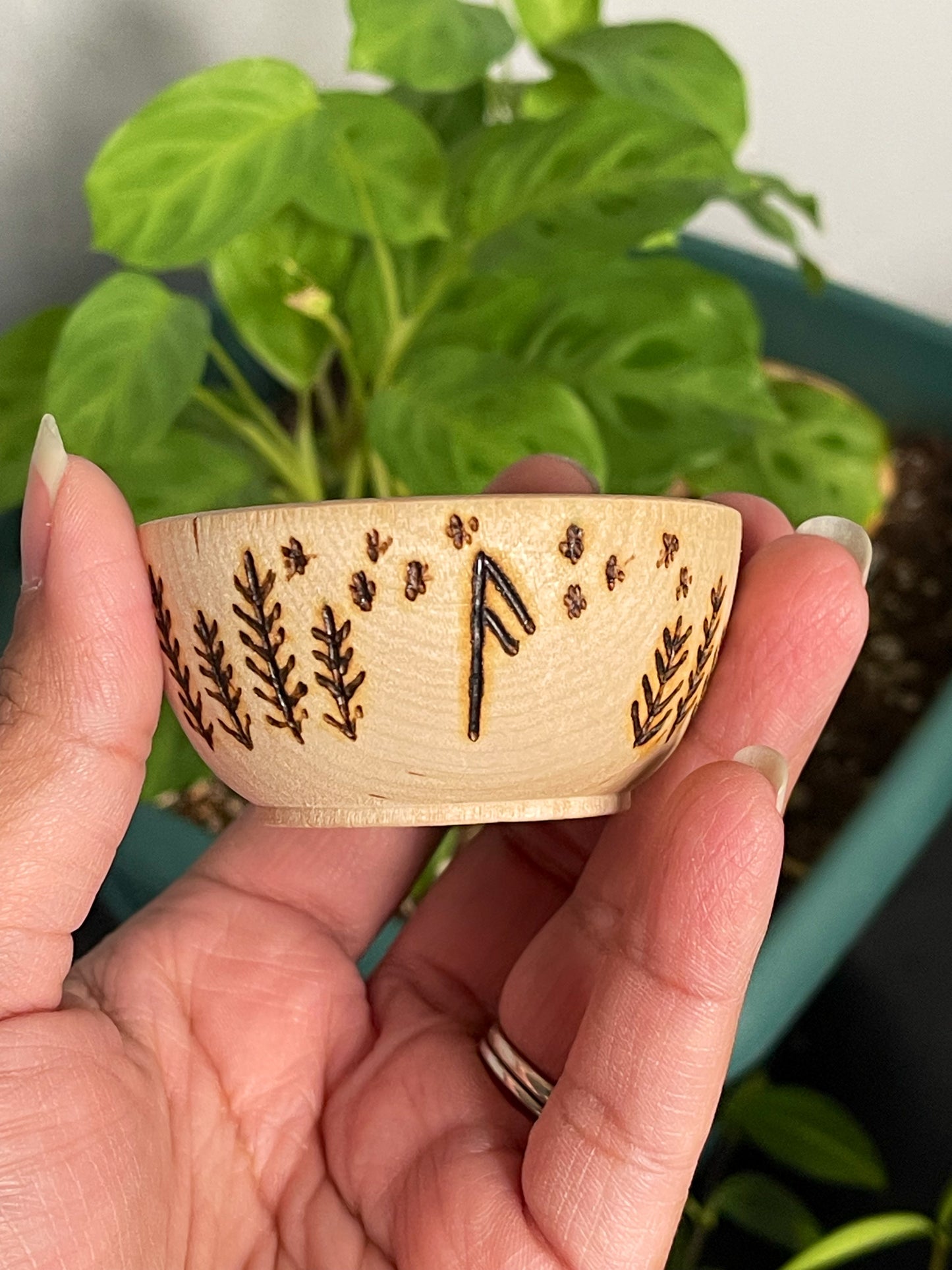 Yule Night Mini Altar Bowl