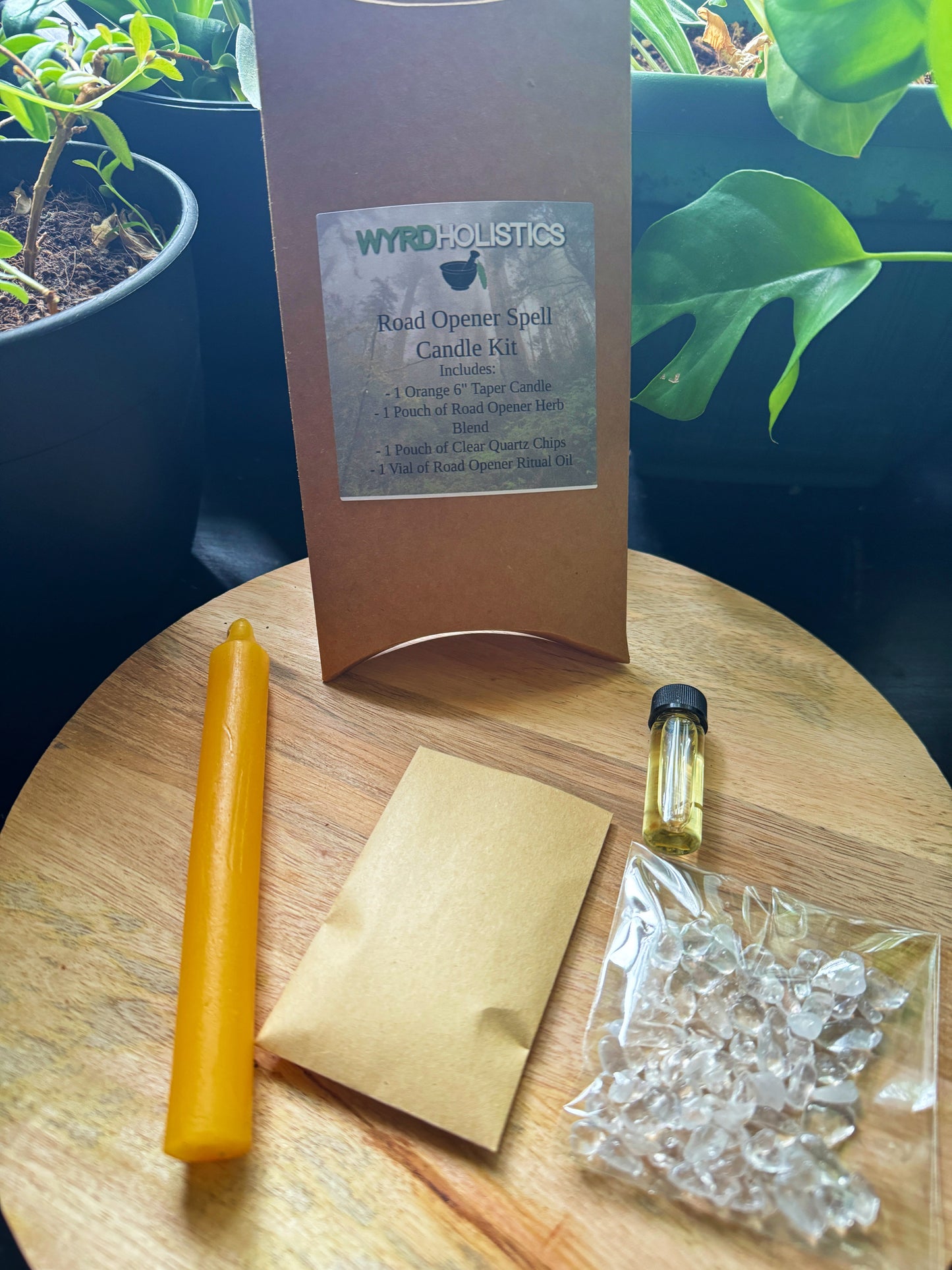 Road Opener Spell Candle Kit