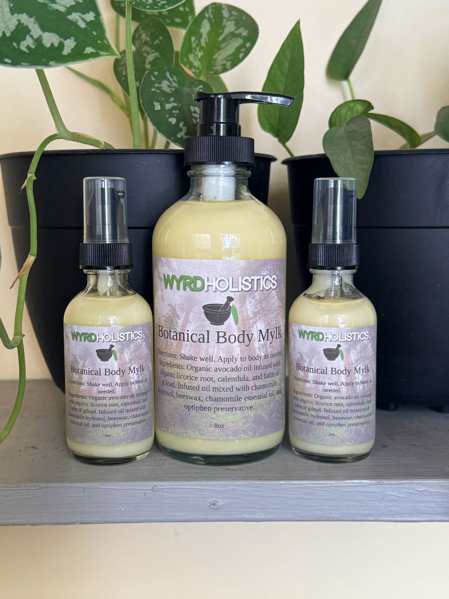 Botanical Body Mylk // Herbal Infused Moisturize Dry Skin