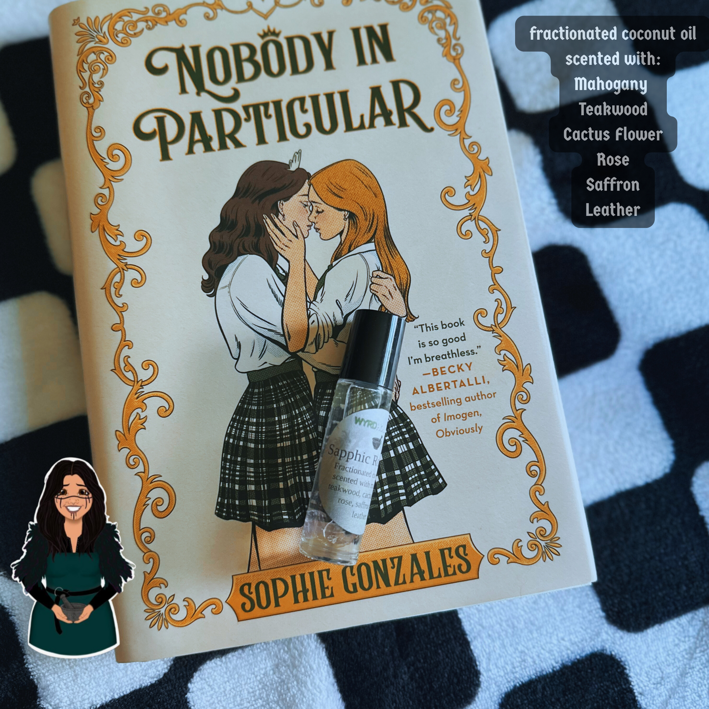 Sapphic Romance Rollerball // Bookish Collection