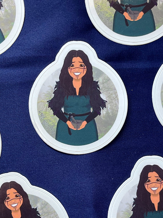 Wyrd Woman Sticker