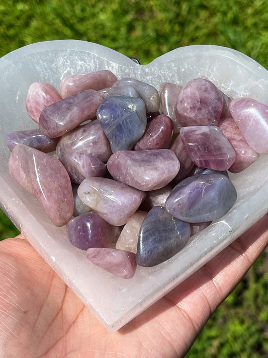 Lavender Rose Quartz Free Forms