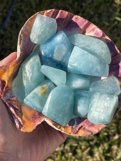 Aquamarine Free Forms Med