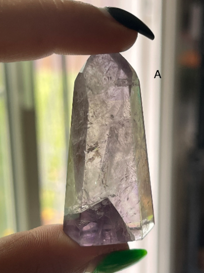 Smoky Brazilian Amethyst Towers Extra Grade High Quality