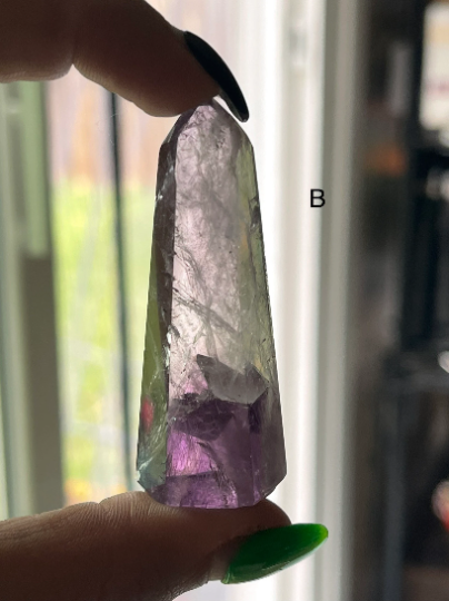 Smoky Brazilian Amethyst Towers Extra Grade High Quality
