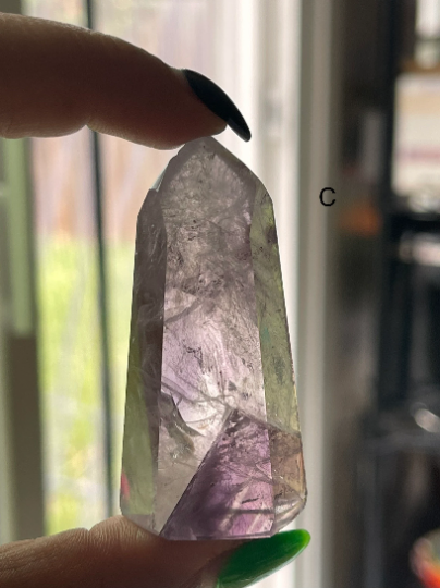 Smoky Brazilian Amethyst Towers Extra Grade High Quality