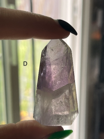 Smoky Brazilian Amethyst Towers Extra Grade High Quality