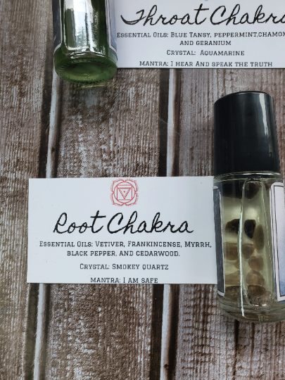 Reiki Infused Chakra Oils