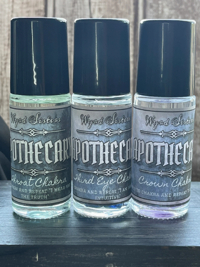Reiki Infused Chakra Oils