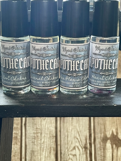 Reiki Infused Chakra Oils