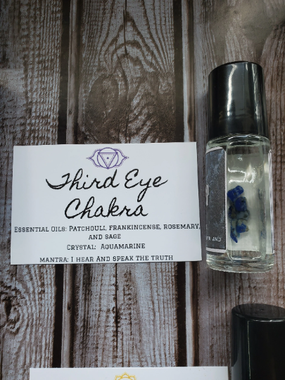Reiki Infused Chakra Oils