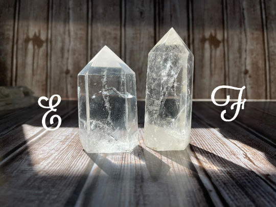 Clear Quartz Tower Crystal Generator Master Healer