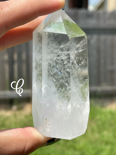Clear Quartz Tower Crystal Generator Master Healer