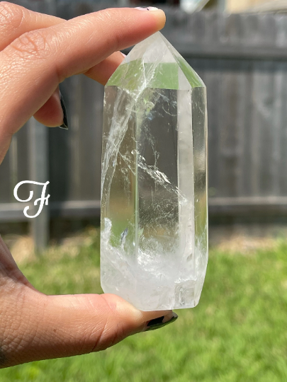 Clear Quartz Tower Crystal Generator Master Healer