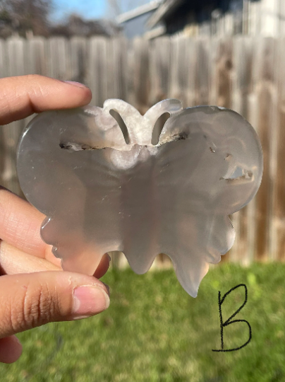 Flower Agate Butterfly