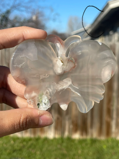 Flower Agate Butterfly
