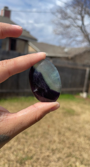 Fluorite Palm Stones