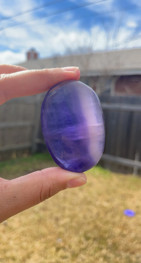 Fluorite Palm Stones