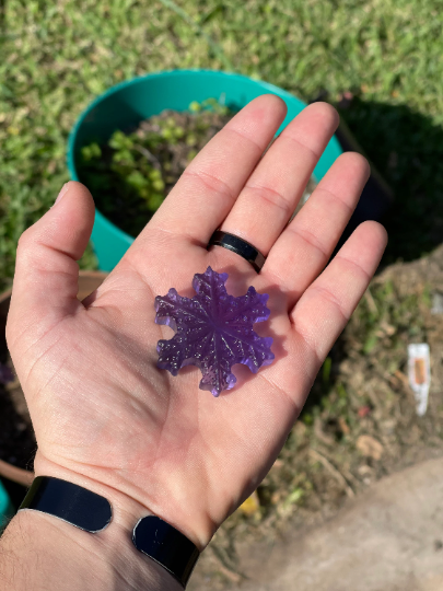 Fluorite Snowflakes and Maple Leaves