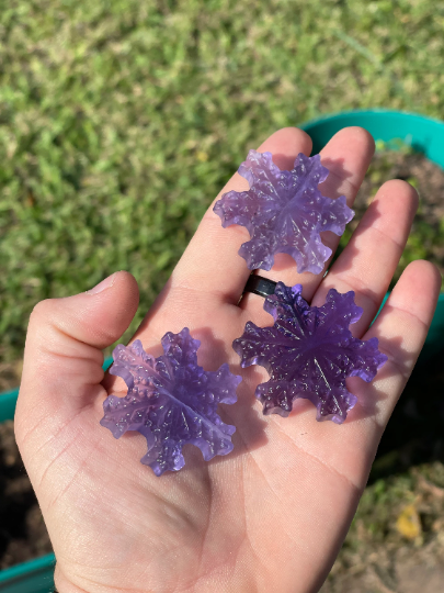 Fluorite Snowflakes and Maple Leaves