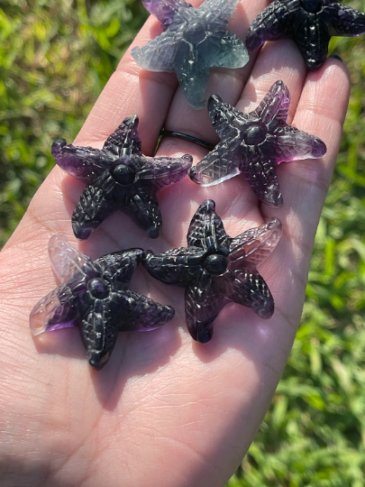 Fluorite Starfish
