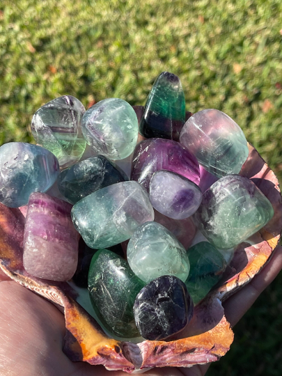 Fluorite Tumbles