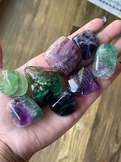 Fluorite Tumbles