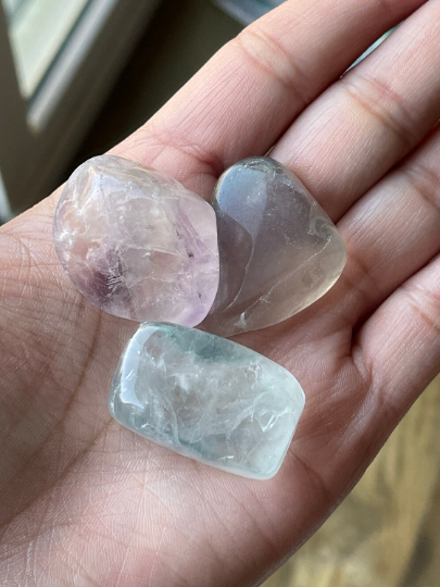 Fluorite Tumbles