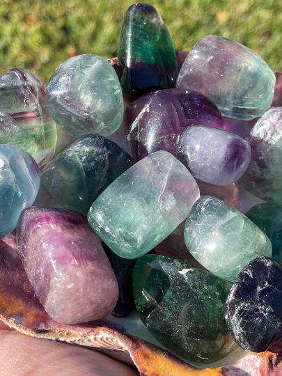 Fluorite Tumbles