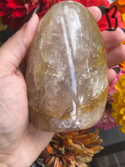 Golden Healer Free Forms with Rainbows