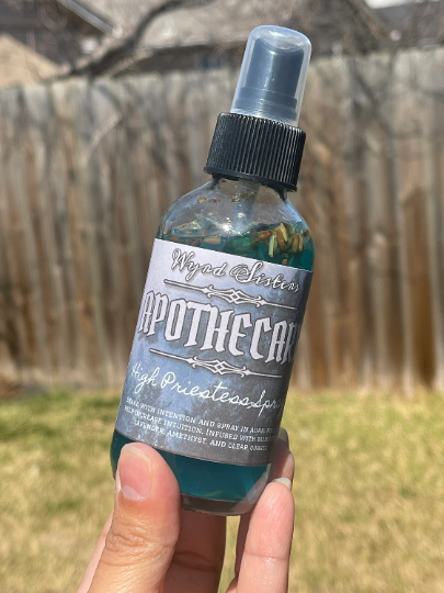 Reiki Infused High Priestess Spray Intuition Divination Aura Spray