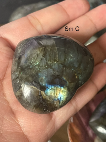 Labradorite Hearts