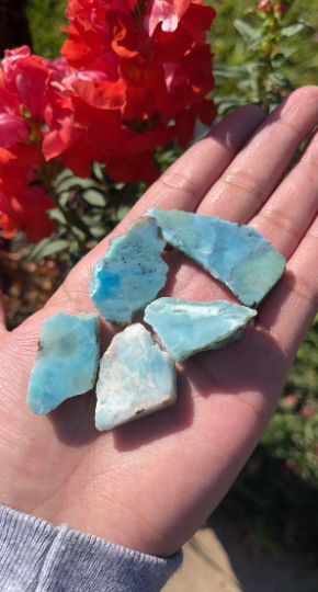 Larimar Free Form Pieces