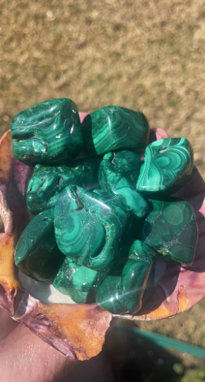 Malachite Tumbles