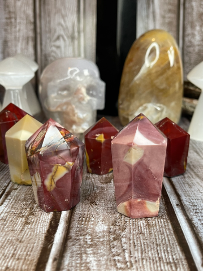 Mookaite Jasper Cupcake