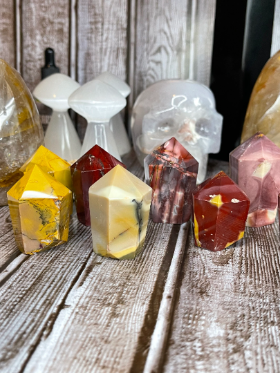 Mookaite Jasper Cupcake