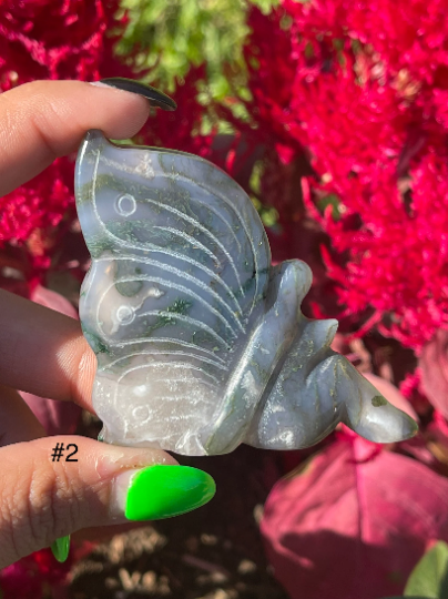 Moss Agate Fairy