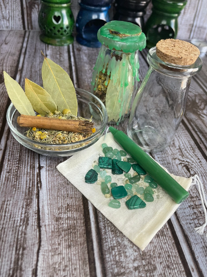 Prosperity Spell Jar