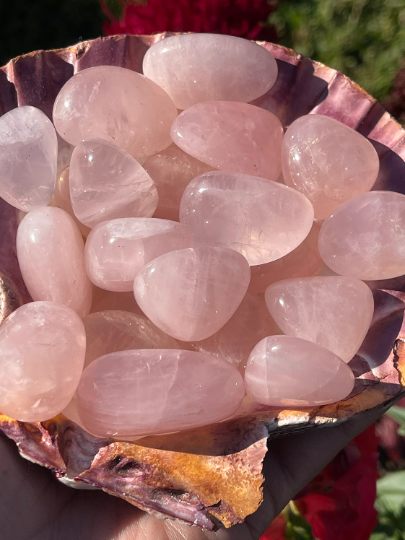 Rose Quartz Tumbles