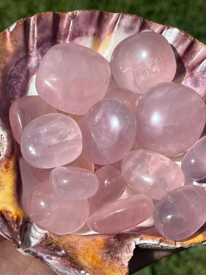 Rose Quartz Tumbles