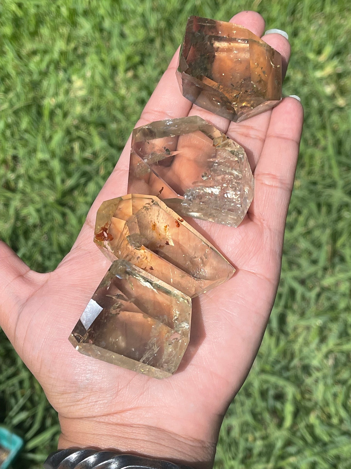 Brazilian Smoky Citrine Free Forms